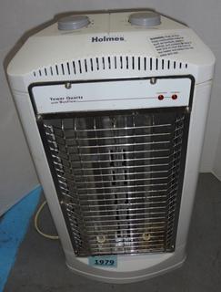 Holmes Tower Quartz Electric Heater, Adjustable Temperature Control, Good  Condition, Model HQH305, 1500W Measures 12W x 6D x 22H, Needs Cleaning  Auction | 1BID
