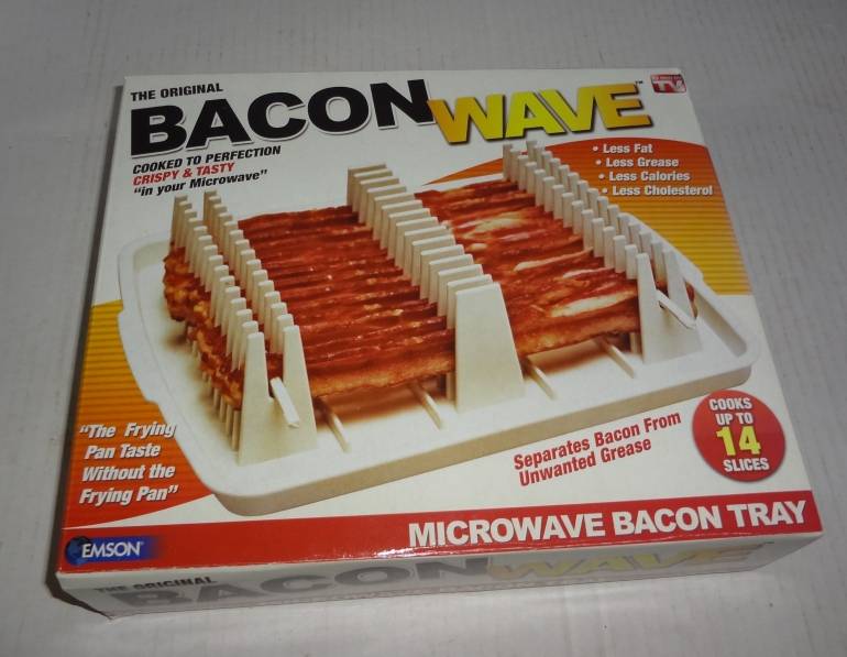 Bacon Wave Microwave Bacon Tray