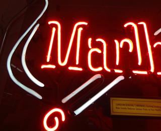 SELLS TO THE HIGHEST BIDDER! Vintage Marlboro Cigarette Neon