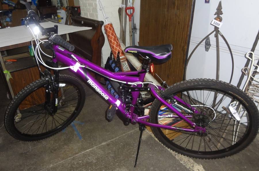 Purple mongoose mountain cheap bike