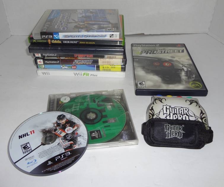 10 Random Video Games Playstation Tomb Raider Iii Ps3 Nhl 11 Disc Only Ps4 Call Of Duty Advanced Warfare More Good To Fair Condition Untested As Is Auction 1bid