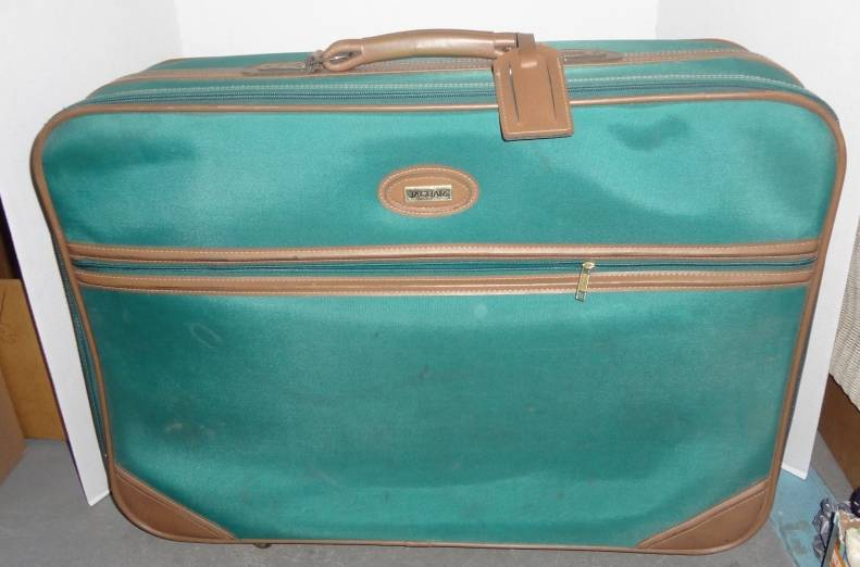 jaguar luggage green