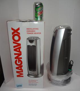 New in Box, Magnavox Oscillating Ceramic Tower Heater, Adjustable  Thermostat, Auto Overheat Protection, Safety Tip-Over Switch, Three  Settings, Used Once, Works Great Auction | 1BID