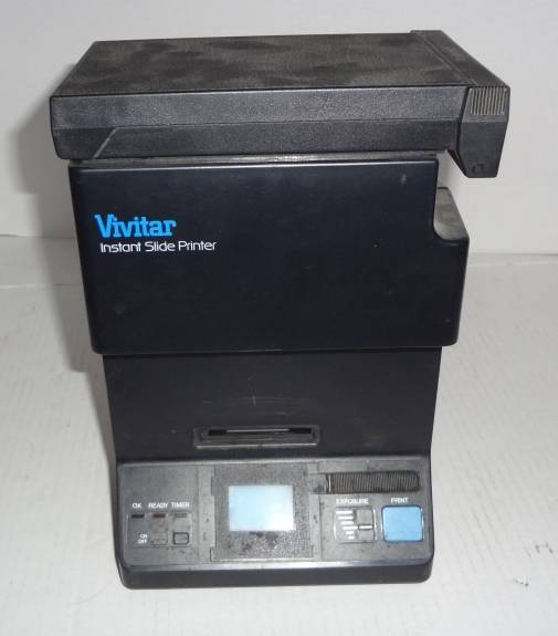 vivitar polaroid instant slide printer