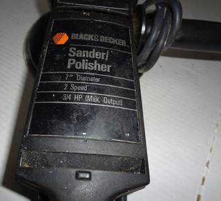 BLACK & DECKER 9531 SANDER/POLISHER Acceptable