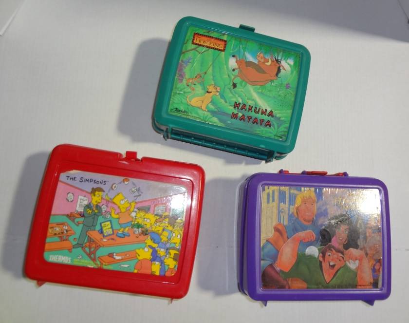 Sold at Auction: Three Spongebob Lunch Boxes