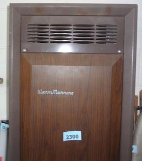 Warm Morning Wall Furnace 65,000 BTU, Propane, Working Condition Unknown,  Very Good Condition, 18W x 13D x 70H Auction | 1BID