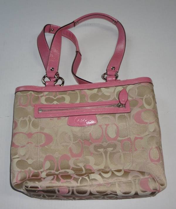 Coach, Bags, Coach Tote Bag Beige Perfect Condition