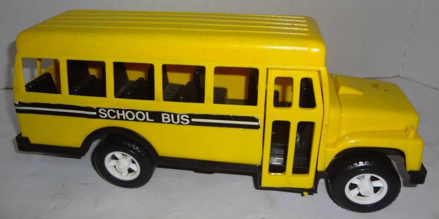 American plastic toys school hot sale bus