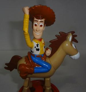 McDonald Vintage 1999 Toy Story 2 Woody On His Horse Bullseye