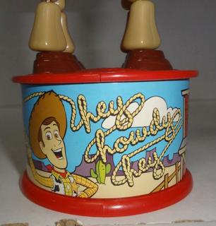 McDonald Vintage 1999 Toy Story 2 Woody On His Horse Bullseye