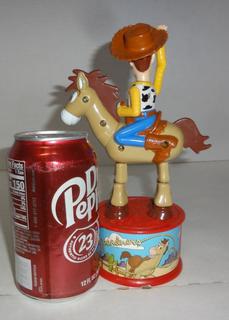 McDonald Vintage 1999 Toy Story 2 Woody On His Horse Bullseye