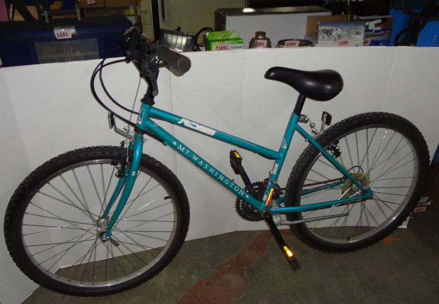 Teen Girl Woman Ross Bike Green Teal Color Bikes Been Sitting In