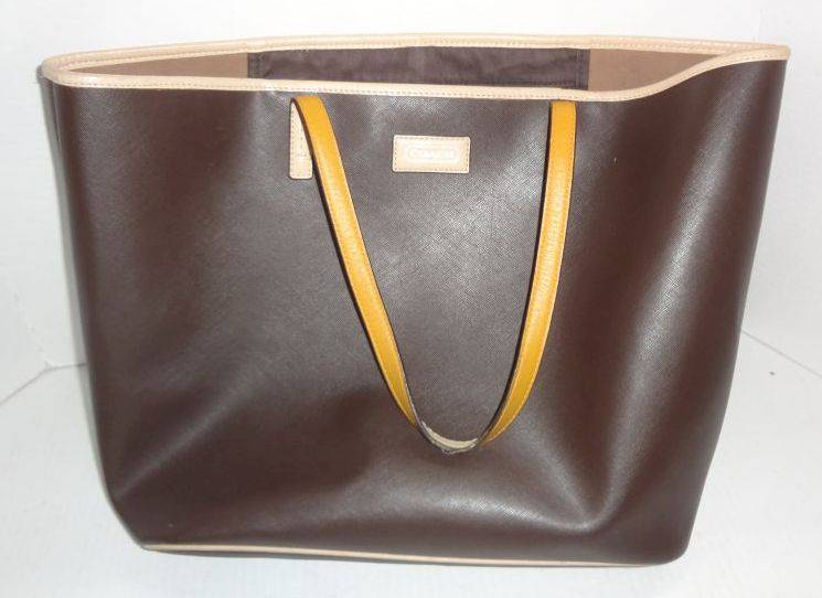 Coach 2024 vinyl tote