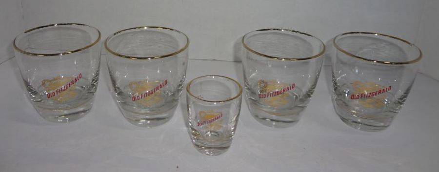 old fitzgerald shot glass